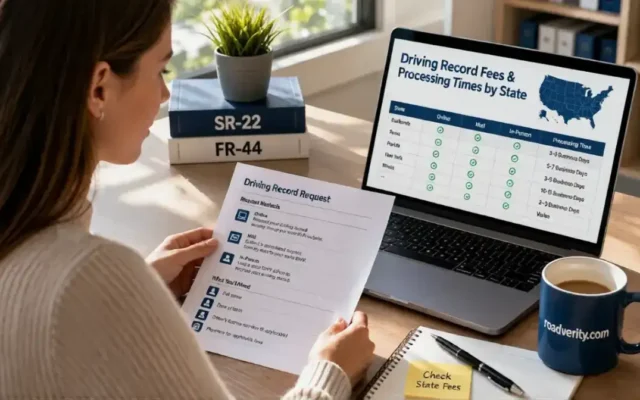 Driving Record Fees & Processing Times by State (2026 Table)