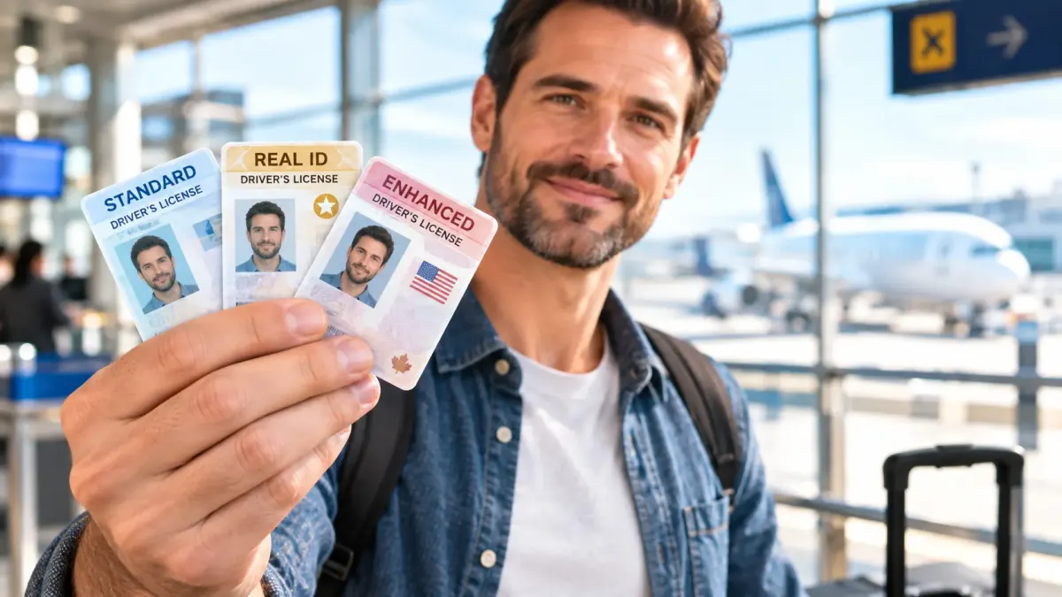 REAL ID vs. Standard vs. Enhanced Driver’s License: Full Comparison