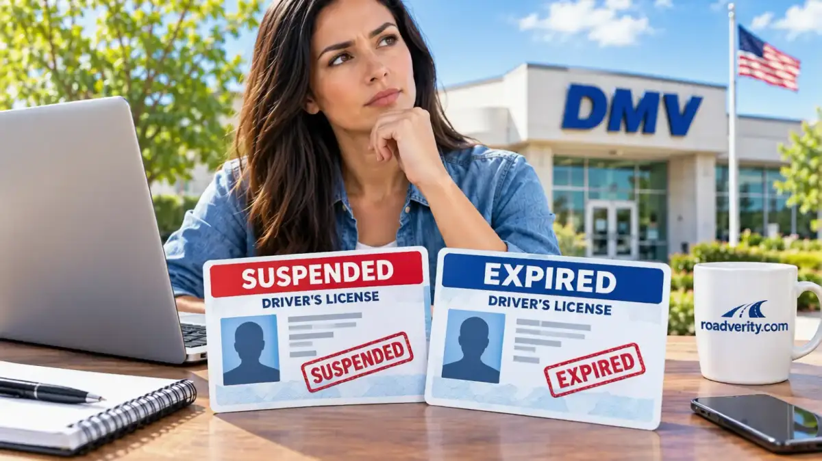 Suspended License vs. Expired License: How to Tell & What to Do